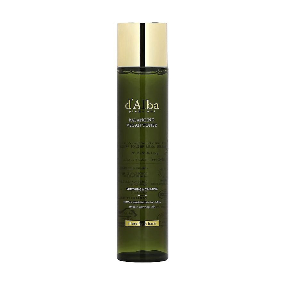 Балансувальний тонер для обличчя D'Alba Mild Skin Balancing Vegan Toner, 150 мл